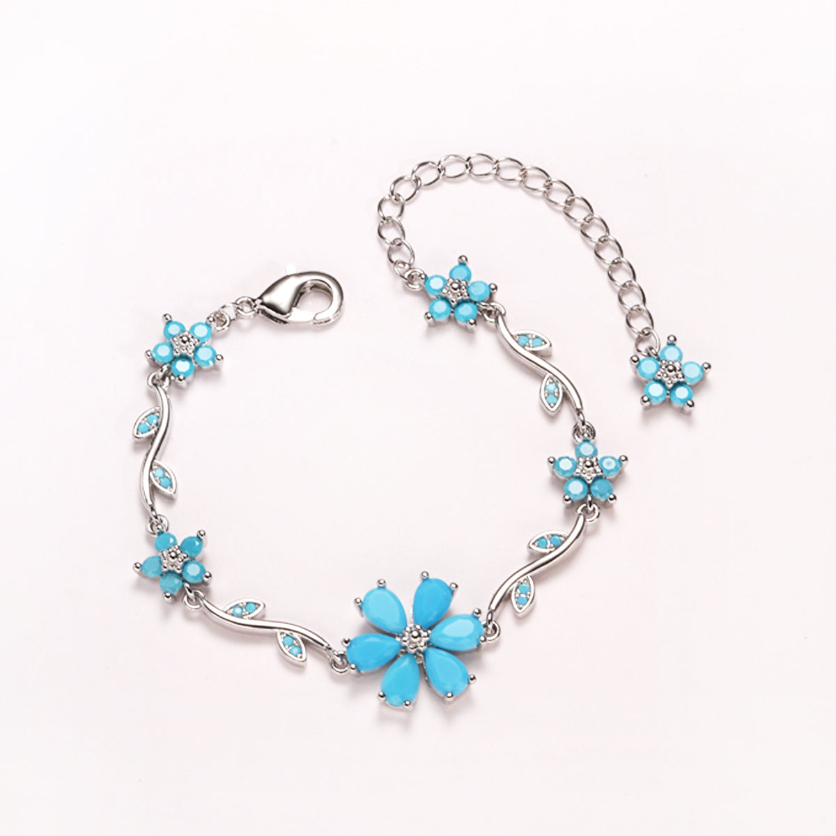 Blooming Color Crystal Bracelet