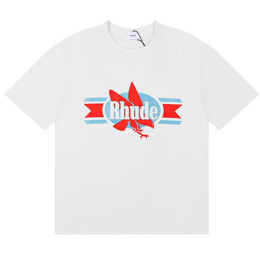 RHUDE Chevron Eagle cotton T-Shirts