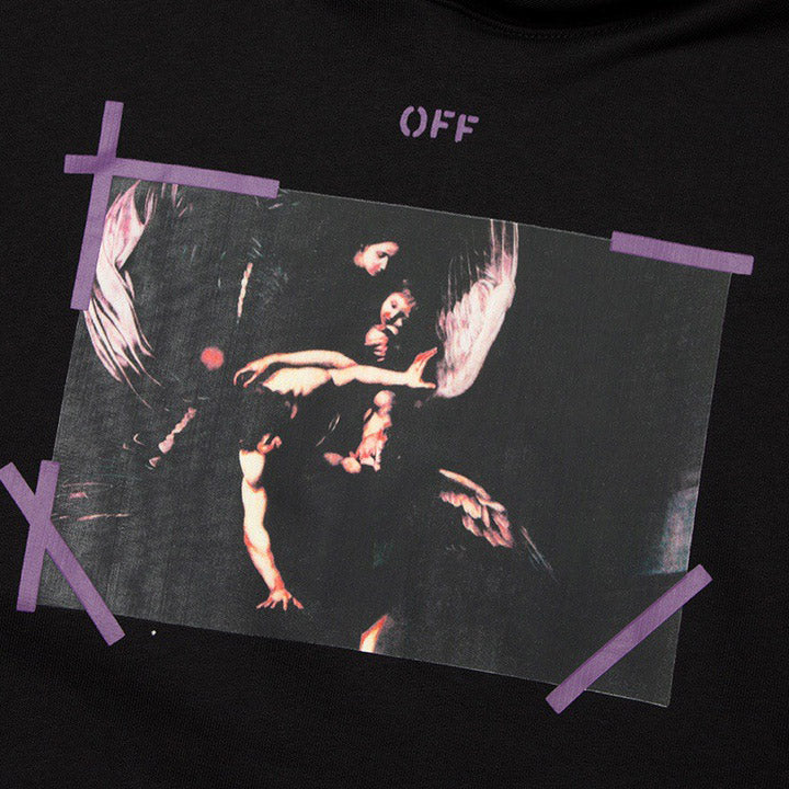 Off-White Caravaggio Mercy Arrow Graphic Skate Hoodie