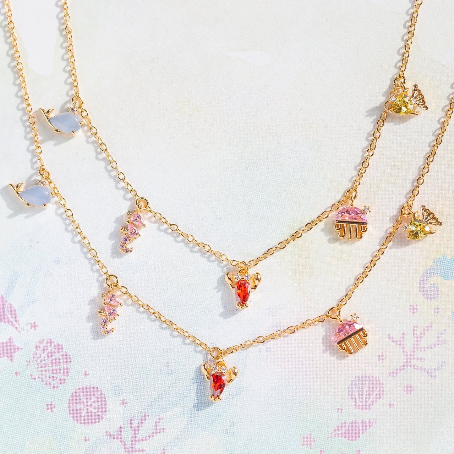 Cute Ocean Animal Beach Style Necklace