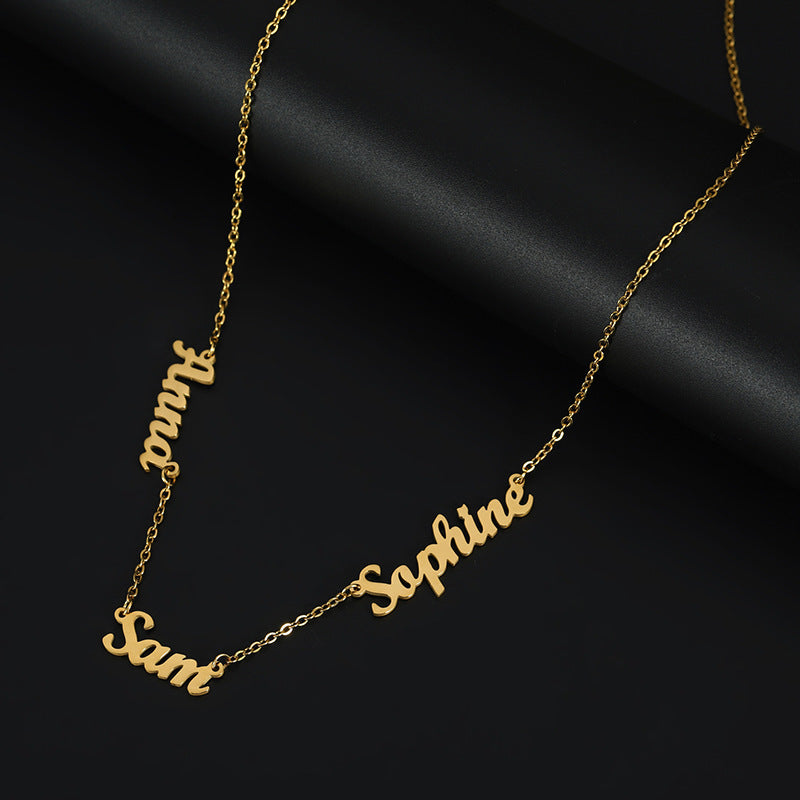 Personalized Name Necklace with 1¨C6 Names
