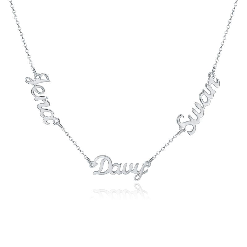Personalized Name Necklace with 1-6 Names ¨C 20 Fonts Available