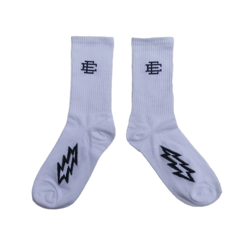 Men socks letter cotton socks