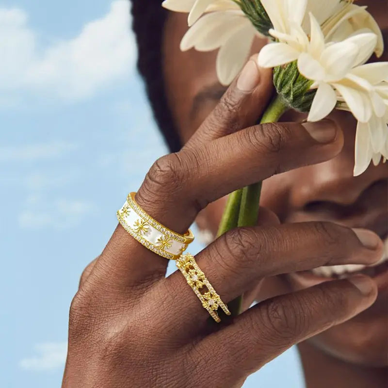 2-Piece Cross Stackable Rings