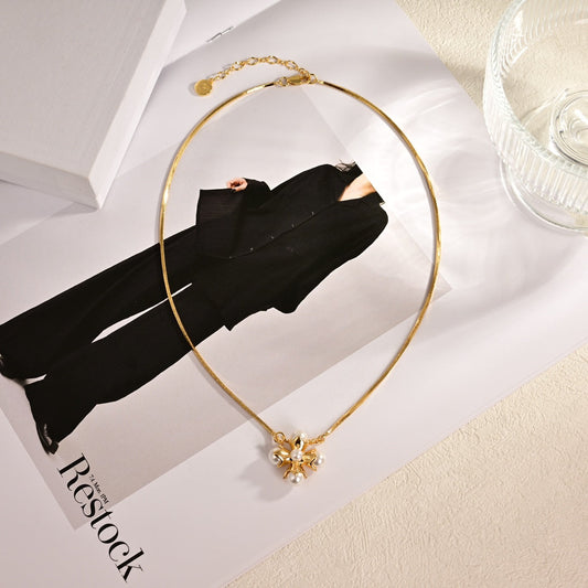 18K Celine Celine Pearl Necklace