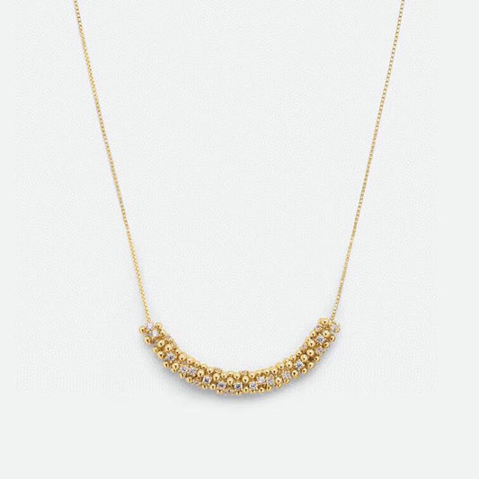 18K BVLGARI Facet Pearl Necklace