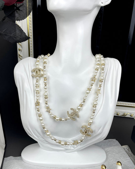 18K  Chanel Pearls Necklace