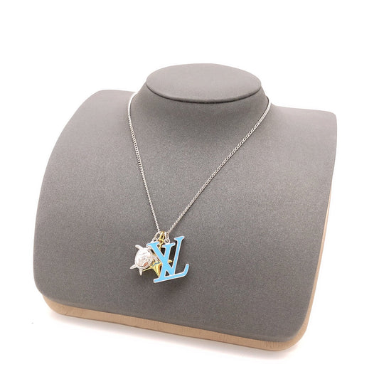 18K Louis Vuitton Turquoise Chain Necklace