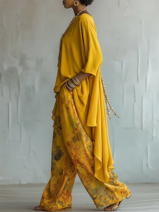 Fiorella - Completo boho dal fascino solare