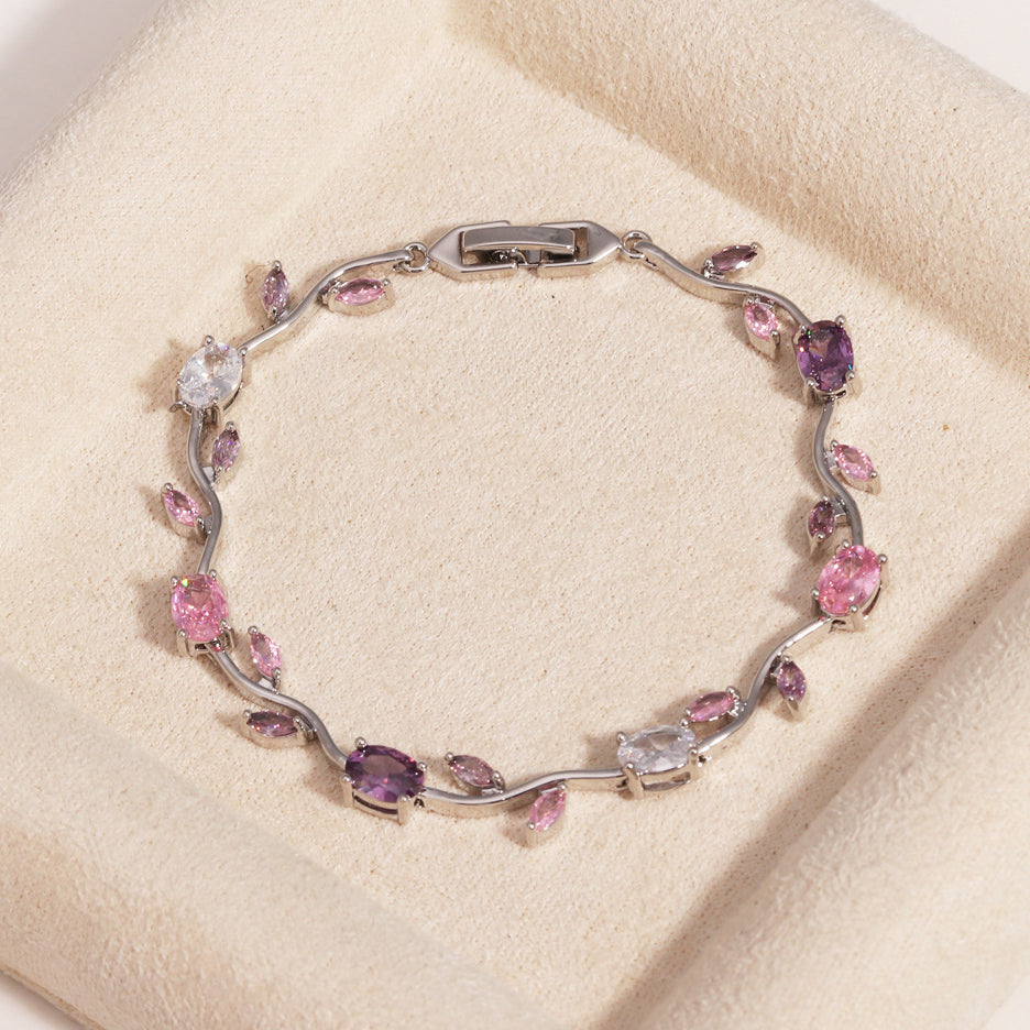 Nature-Inspired Vine Leaf Bracelet