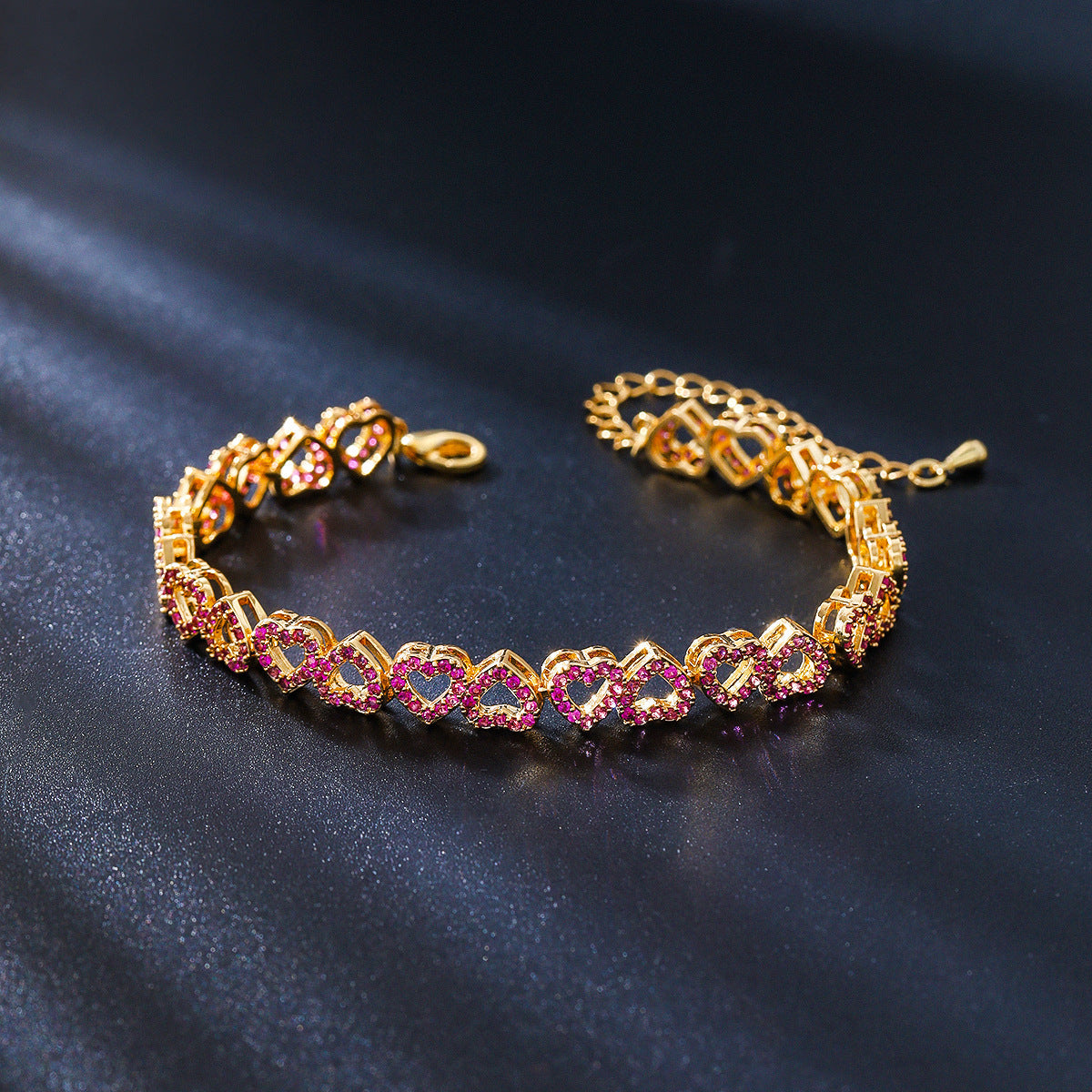 Infinite Heart Sparkle Bracelet