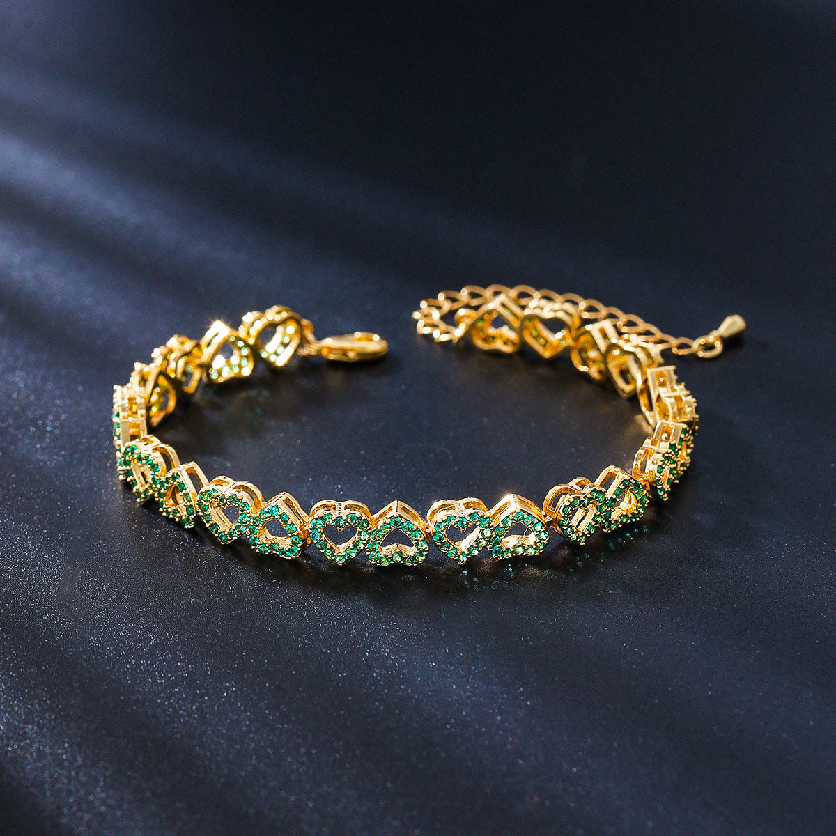 Infinite Heart Sparkle Bracelet