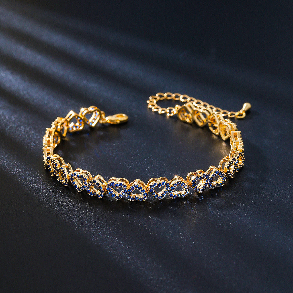 Infinite Heart Sparkle Bracelet