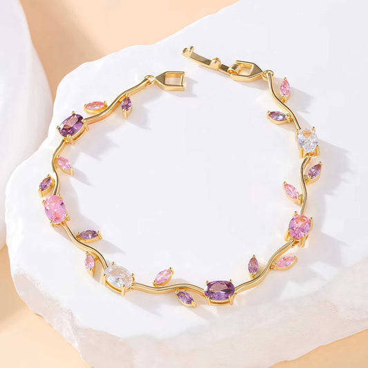 Nature-Inspired Vine Leaf Bracelet