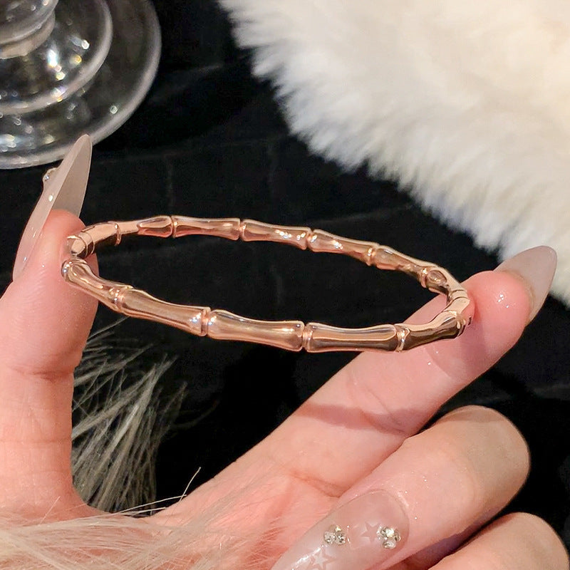 Waterproof & Tarnish-Free 5-Piece Stackable Bangle Set