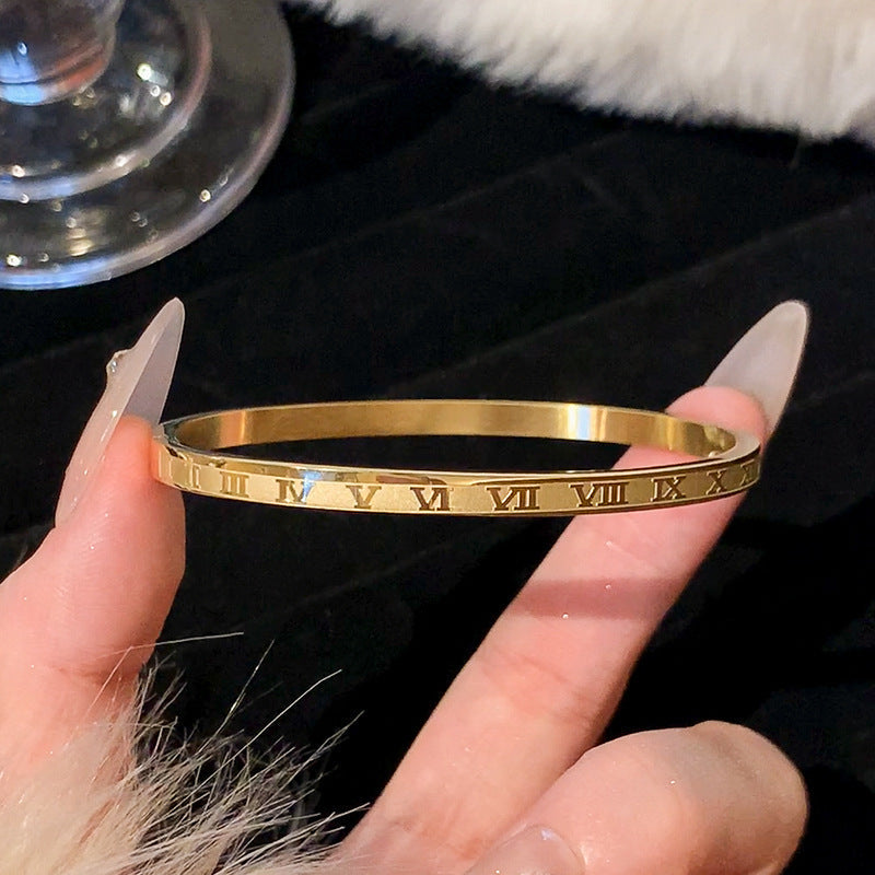 Waterproof & Tarnish-Free 5-Piece Stackable Bangle Set