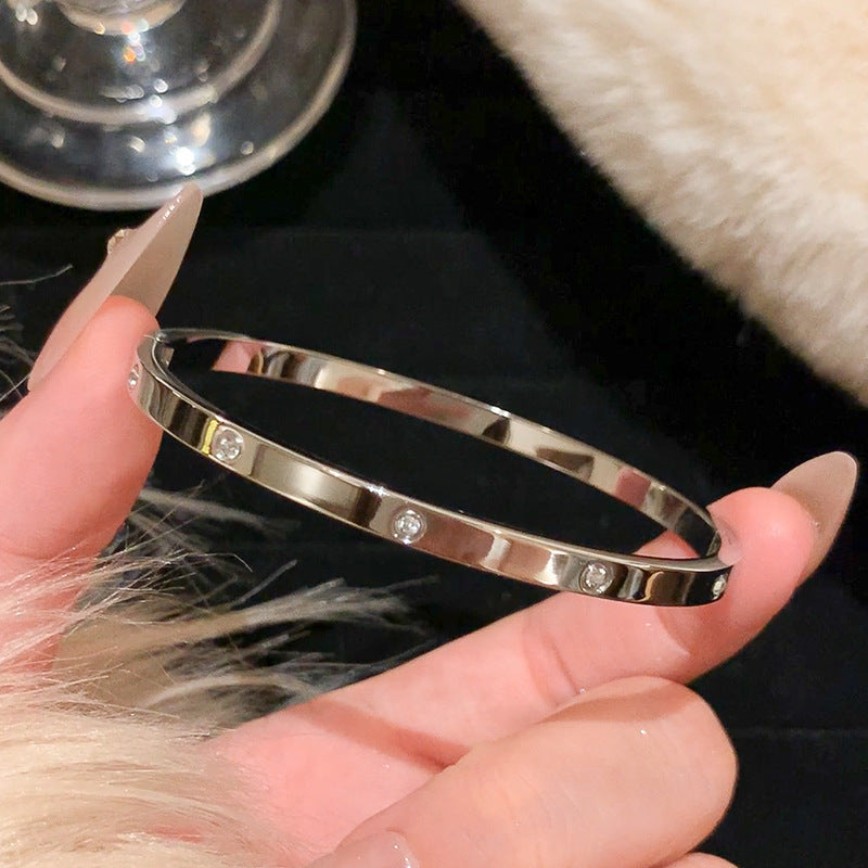 Waterproof & Tarnish-Free 5-Piece Stackable Bangle Set