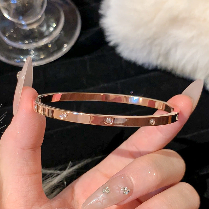 Waterproof & Tarnish-Free 5-Piece Stackable Bangle Set